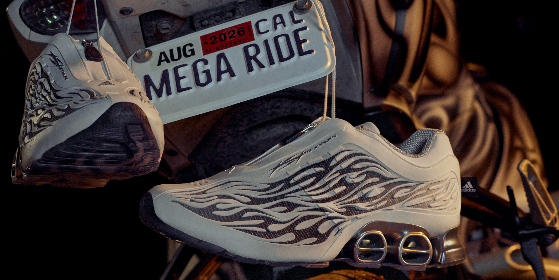 Adidas x Hellstar Megaride S2 available 8/8