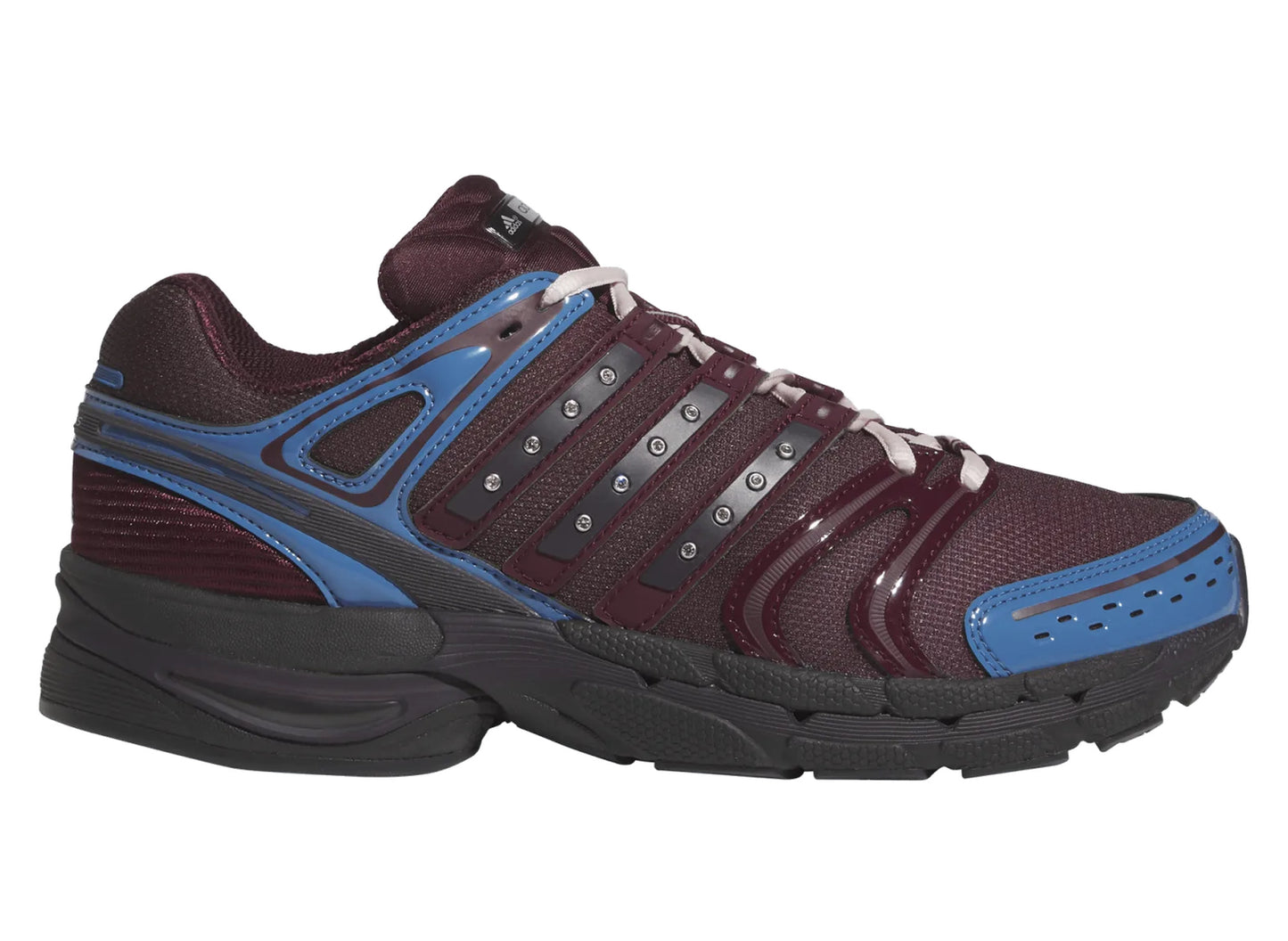 Adidas x Hardies Adistar Control 5 in Aurora Ruby / Maroon / Dusky Ink — view 2