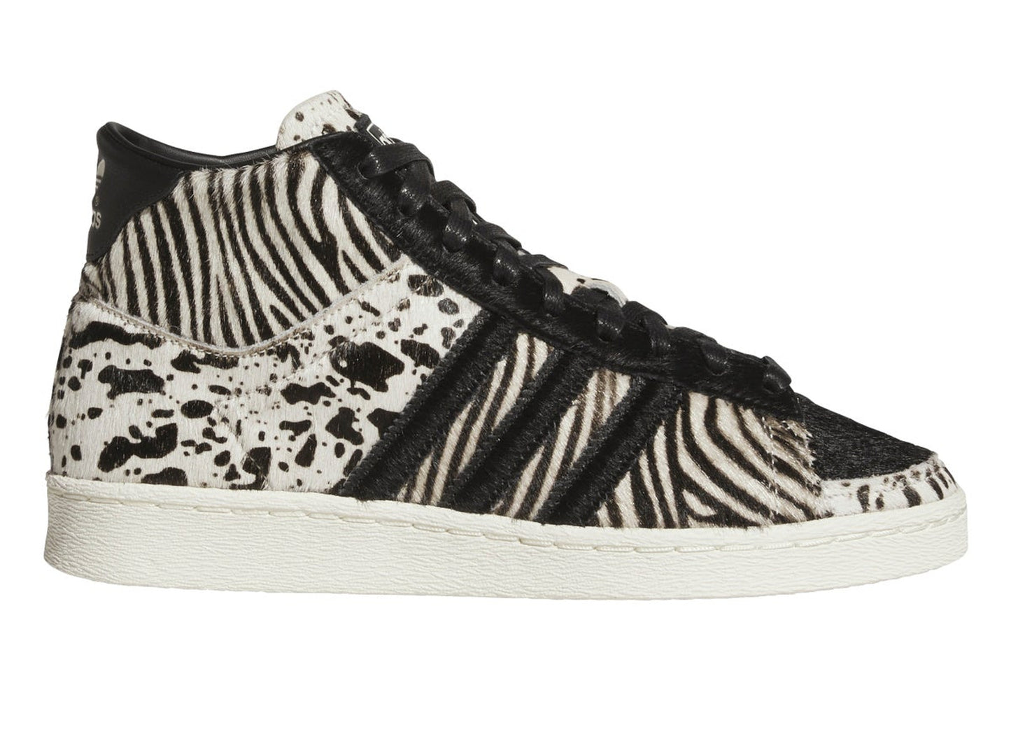 Women's adidas Jabbar Hi KK3913 in Off White, right side view