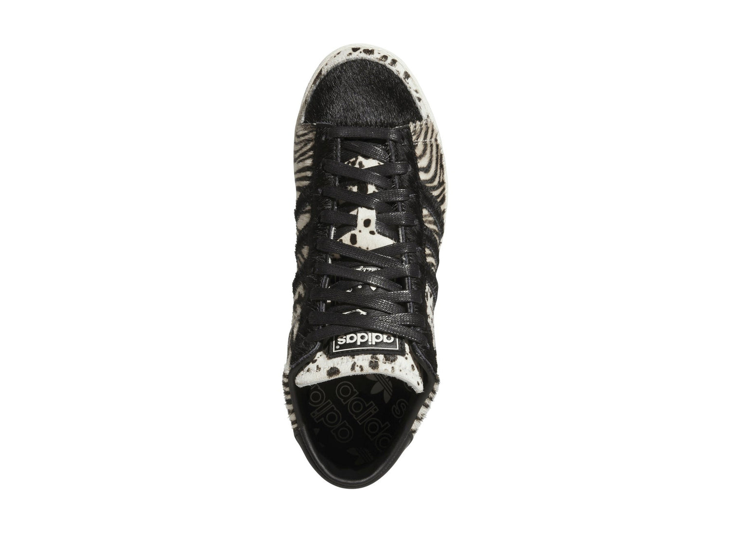 Women's adidas Jabbar Hi KK3913 in Off White, top view