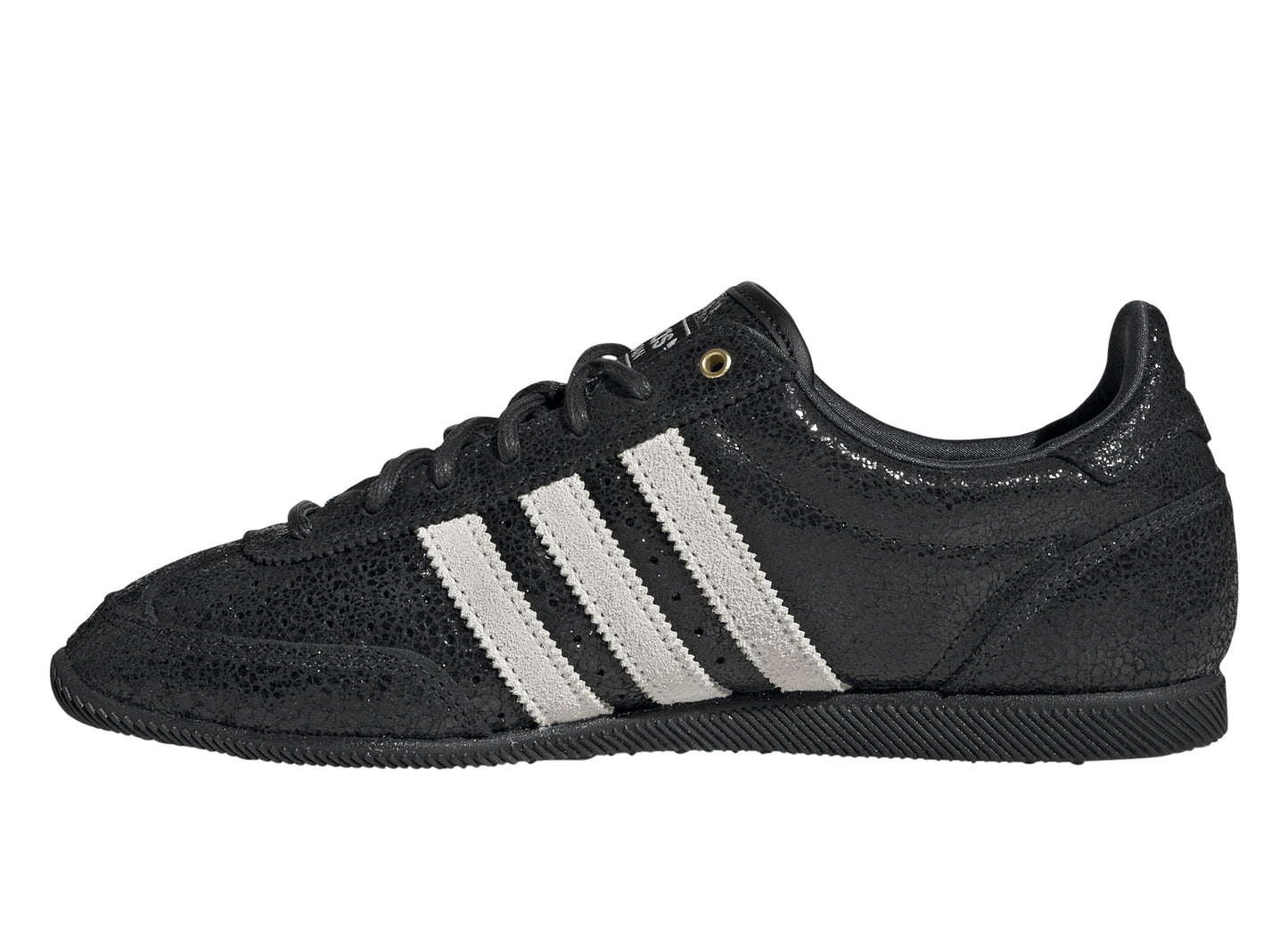 Women's Adidas Japan in Core Black / Cloud White / Night Grey, opposite side