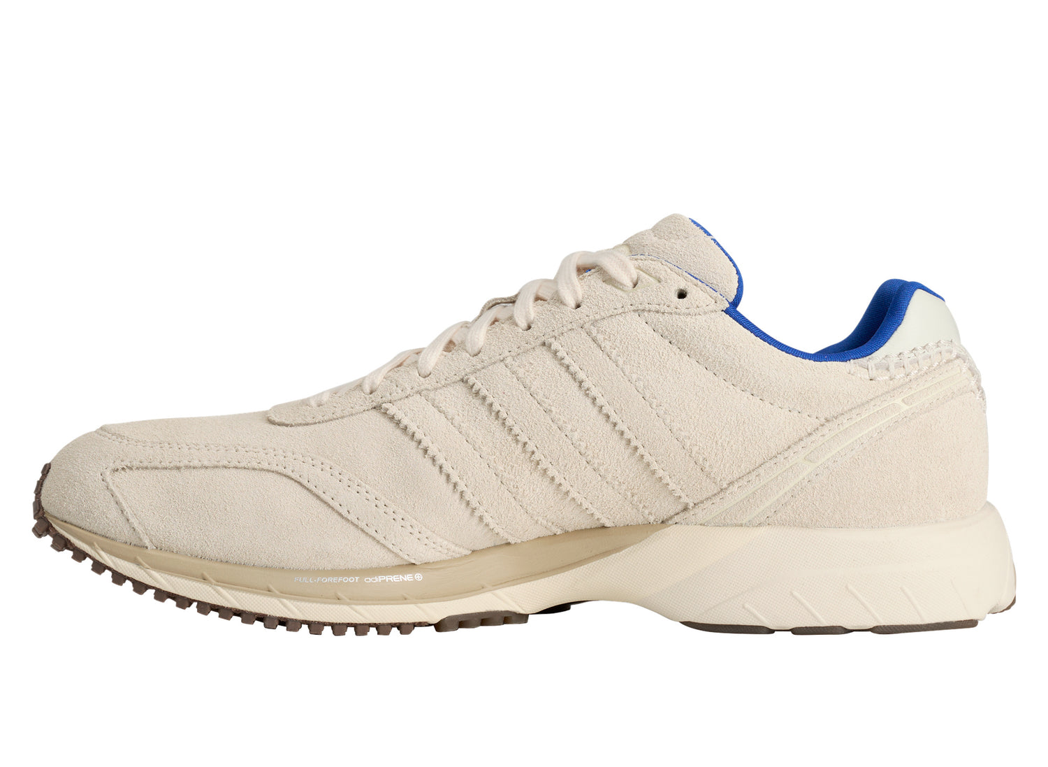 Adidas x Wales Bonner Adizero Adios Suede KK0774 — medial view