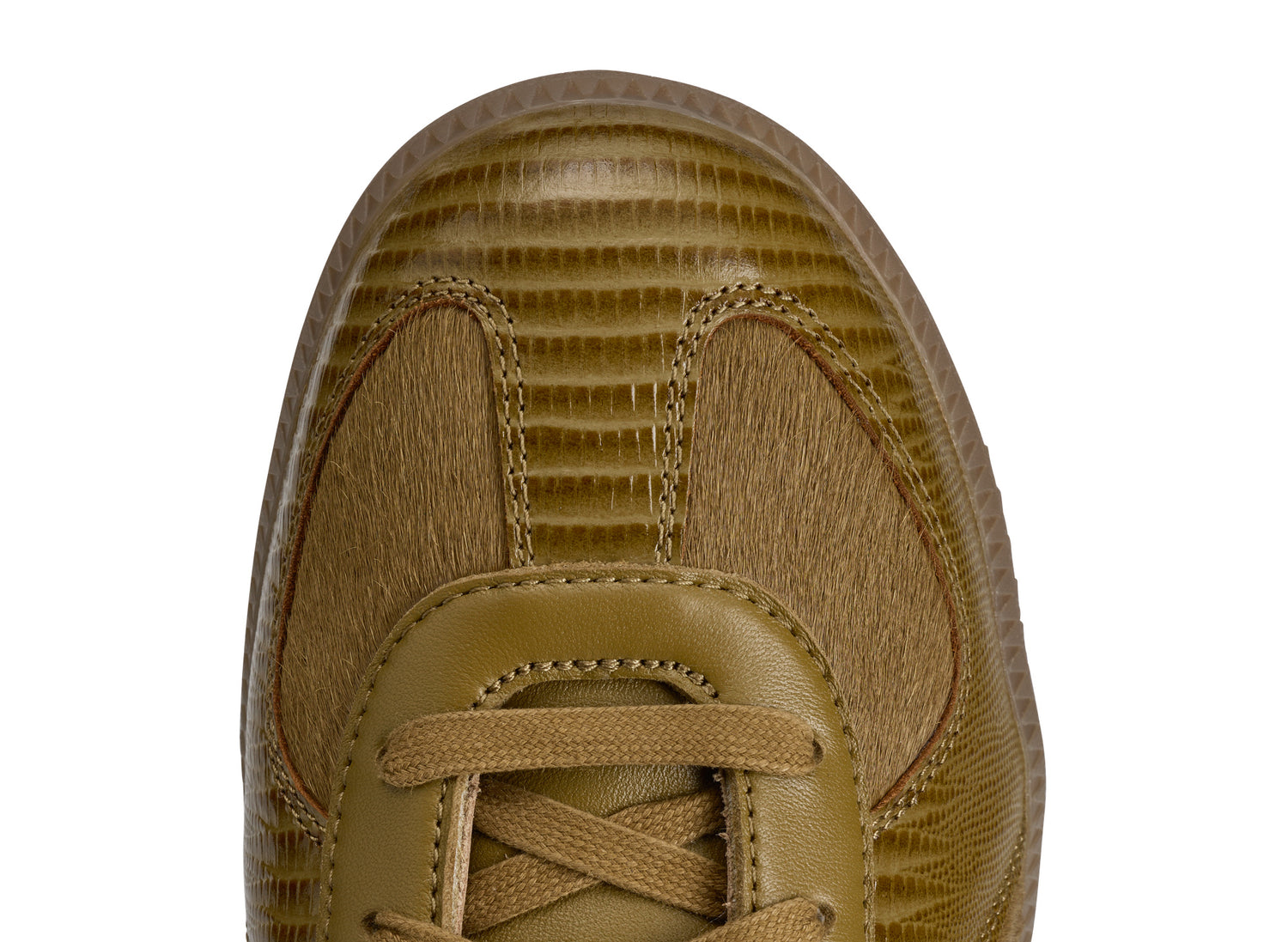 Adidas x Wales Bonner Karintha Army Khaki Pony KK2809 — detail 1 view