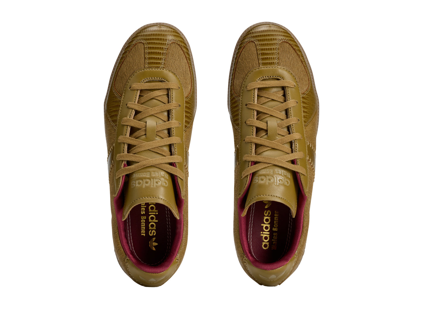 Adidas x Wales Bonner Karintha Army Khaki Pony KK2809 — top view