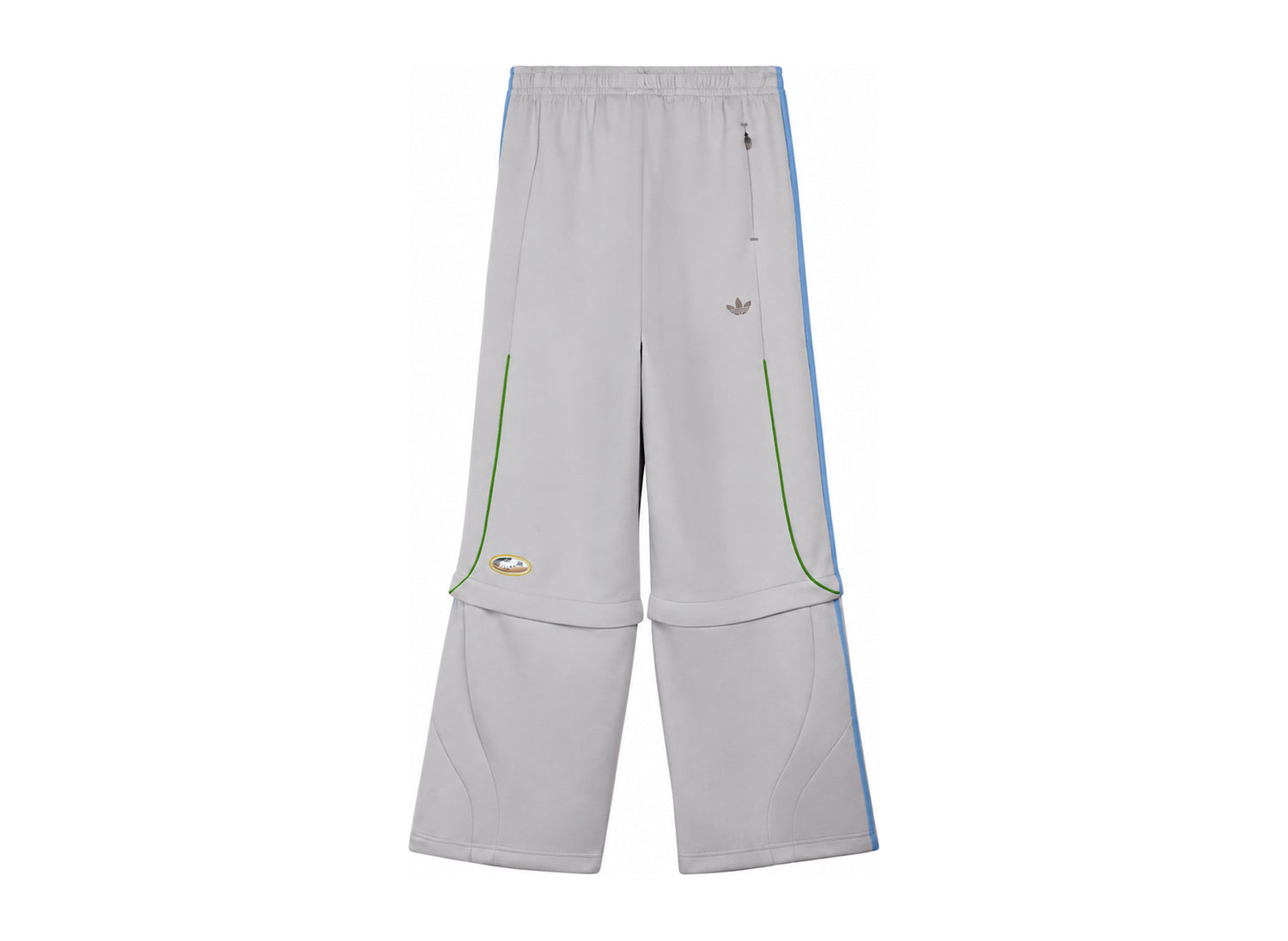 Adidas x Always Do What You Should Do Spacer Teamgeist Open Hem Pants in Light Solid Grey — alternate view