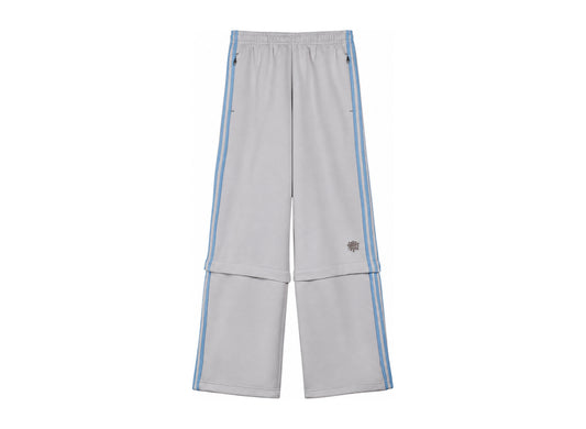 Adidas x Always Do What You Should Do Spacer Teamgeist Open Hem Pants in Light Solid Grey — front view