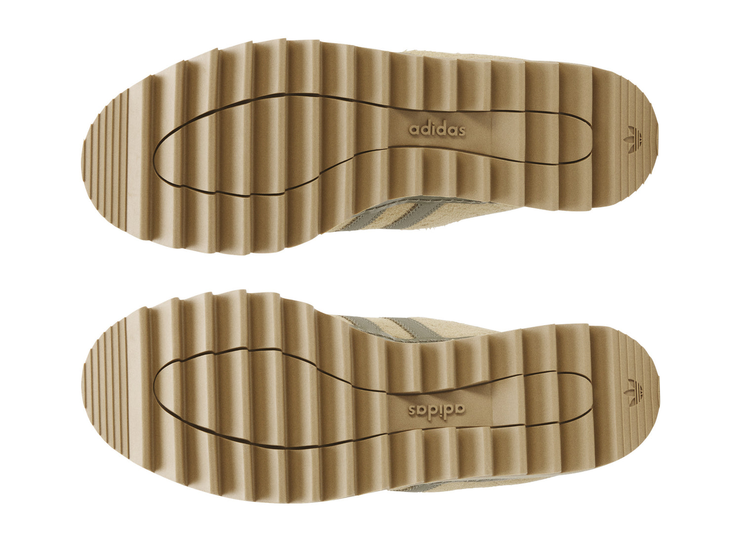 Adidas x CLOT Sawtooth Mule by Edison Chen in Cardboard / Wonder White — outsole