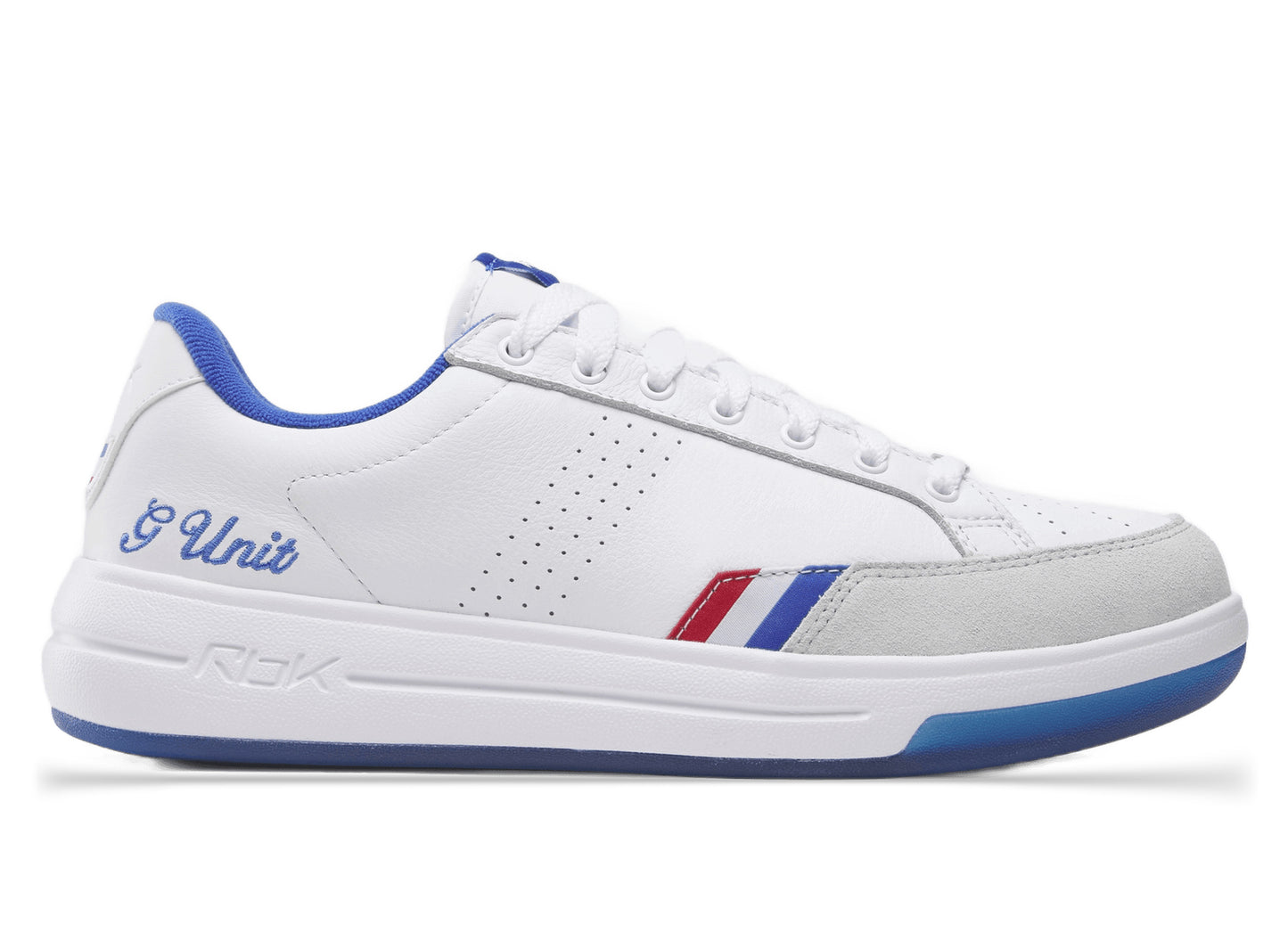 Reebok x G-Unit G6 in White / Blue / Red