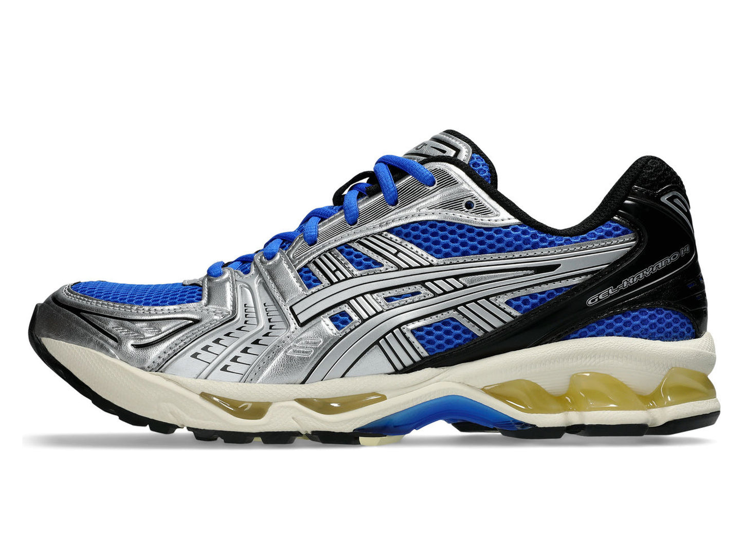 Asics Gel-Kayano 14 in Illusion Blue / Pure Silver view 1