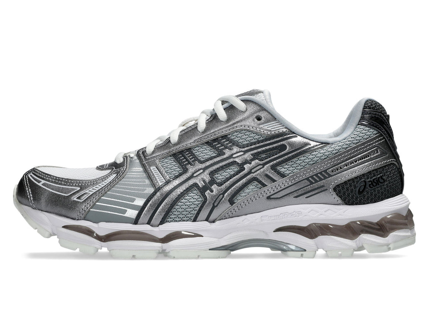 Asics Gel-Kayano 12.1 in White / Pure Silver view 1