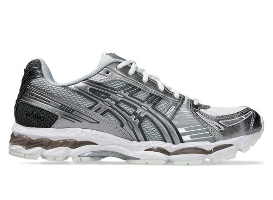 Asics Gel-Kayano 12.1 in White / Pure Silver view 2