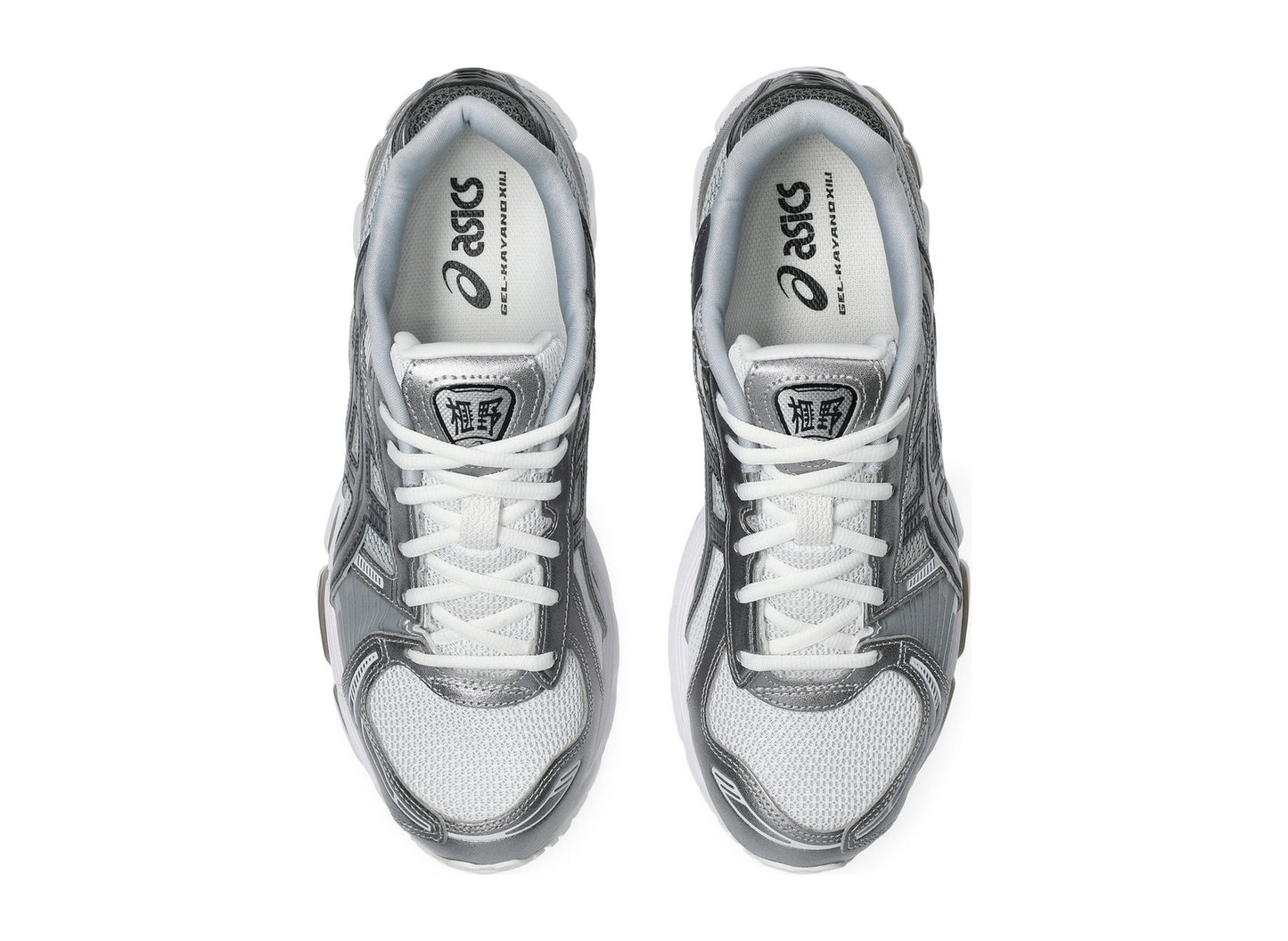 Asics Gel-Kayano 12.1 in White / Pure Silver view 6