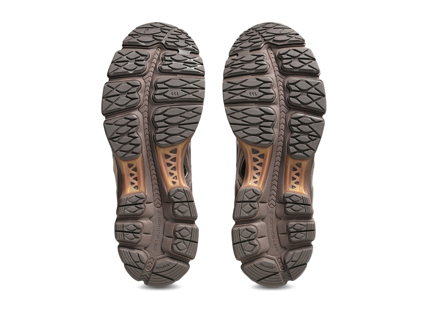 Asics Gel-Kayano 12.1 in Cocoa Powder / Rose Gold view 7