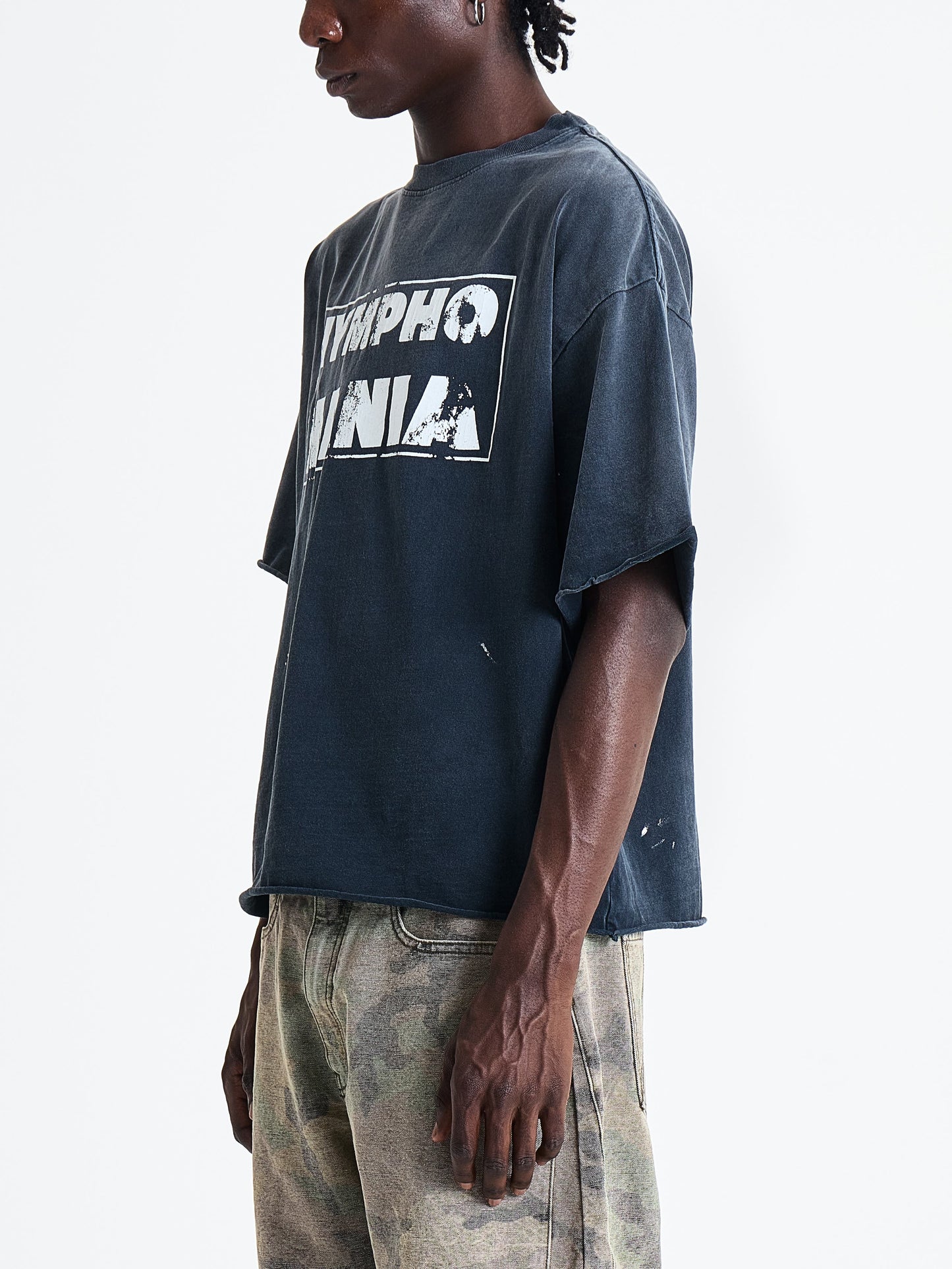 ASTRUM Nympho Tee in Rust Black view 2