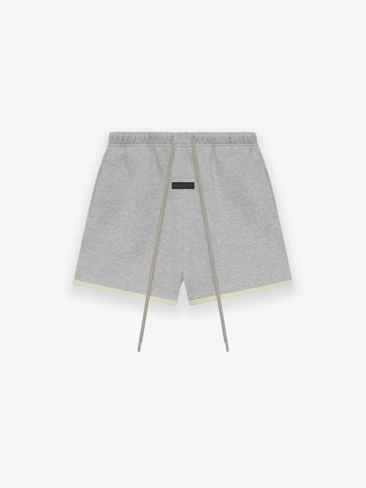 Fear of God Essentials Sweat Shorts in Light Silver