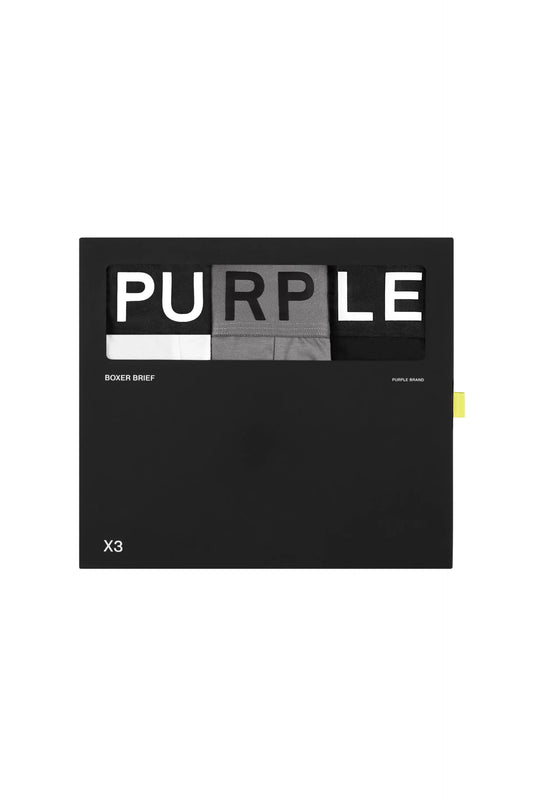 Purple Brand 3 Pack Boxer Briefs 'Multi-Color'