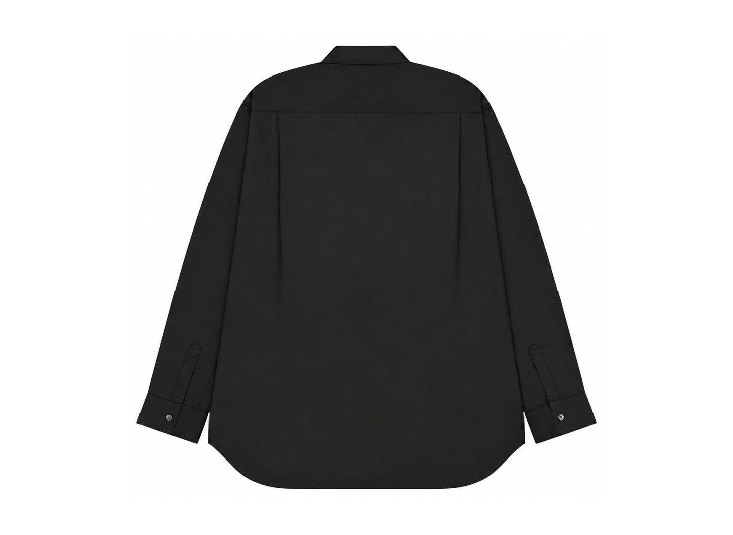 Comme des Garçons SHIRT Paint Splatter Button-Up in Black — product photo 2