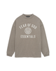 Fear of God Essentials Jersey L/S Tee in Heather Grey