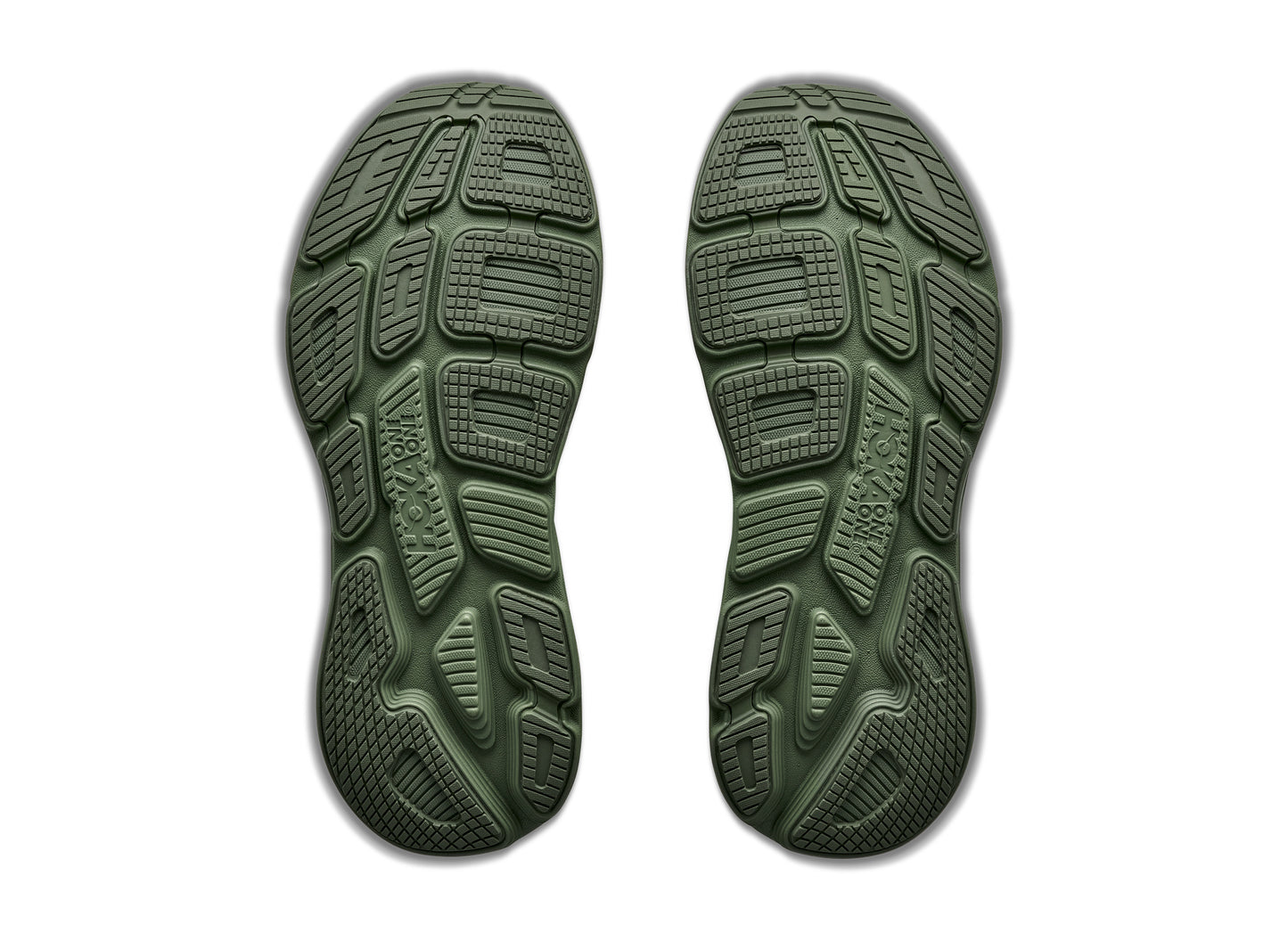 Hoka Bondi 7 in Nettle Leaf – sole view