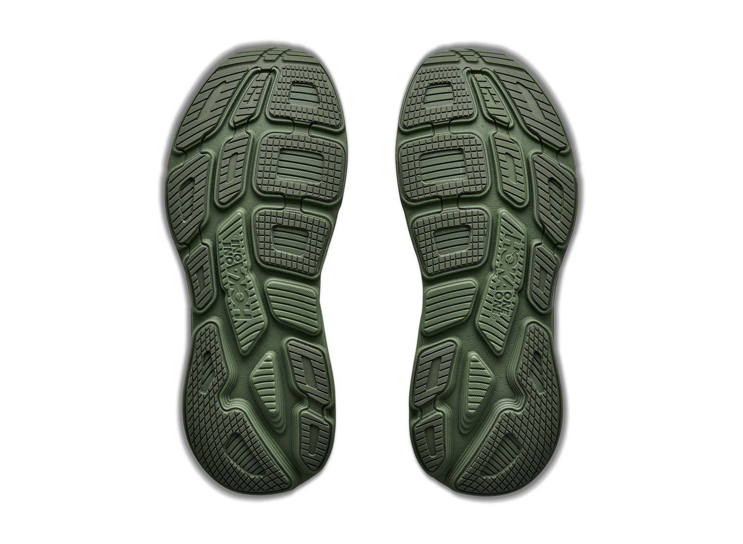 Hoka Bondi 7 in Nettle Leaf – sole view