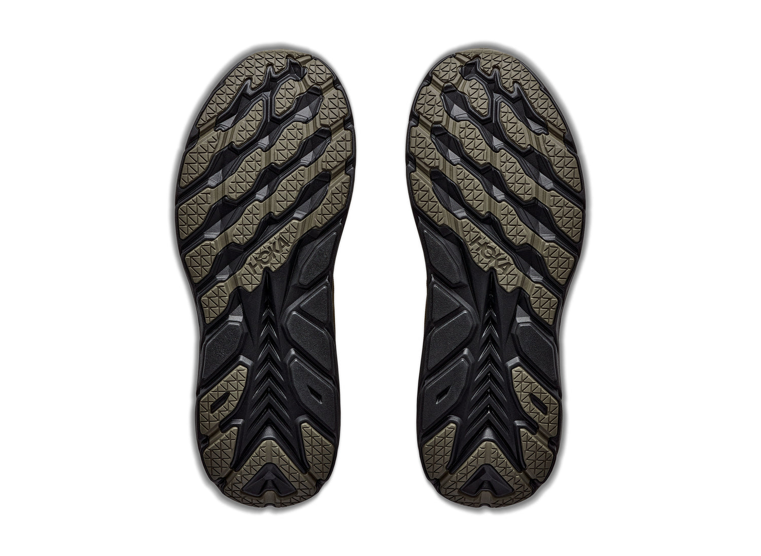 Hoka Clifton UTL in Antique Olive / Black – sole view