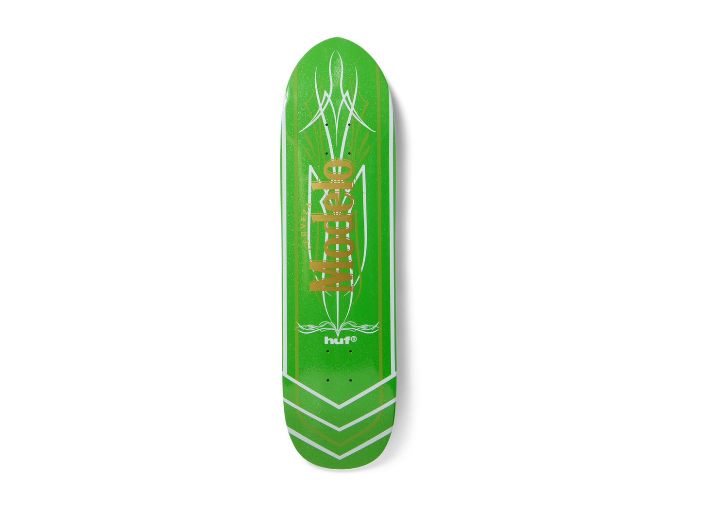 HUF x Modelo Cruiser Deck in Multi, graphic underside