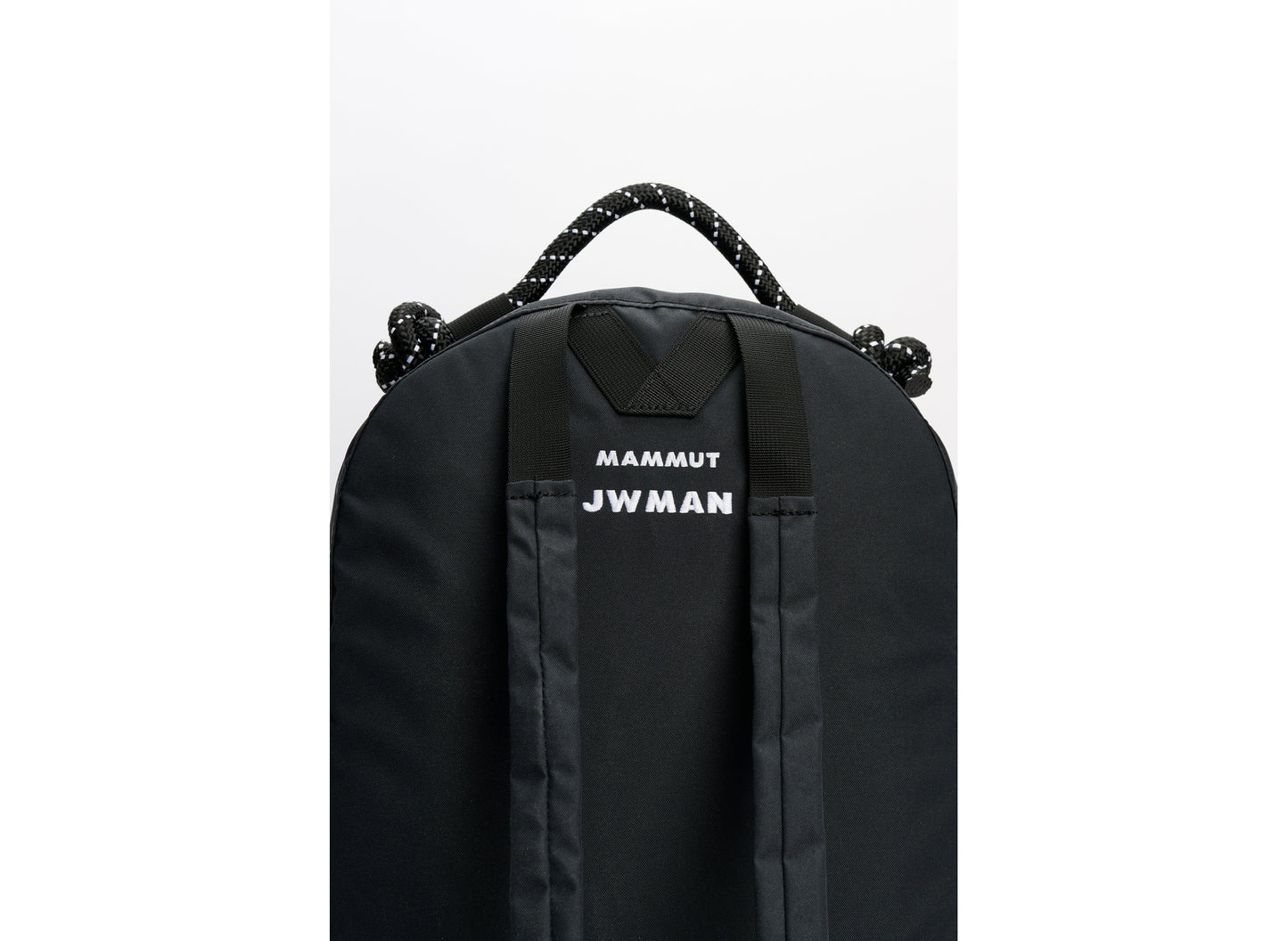 eYe Junya Watanabe MAN x Mammut WR-K291 backpack in Black — logo detail