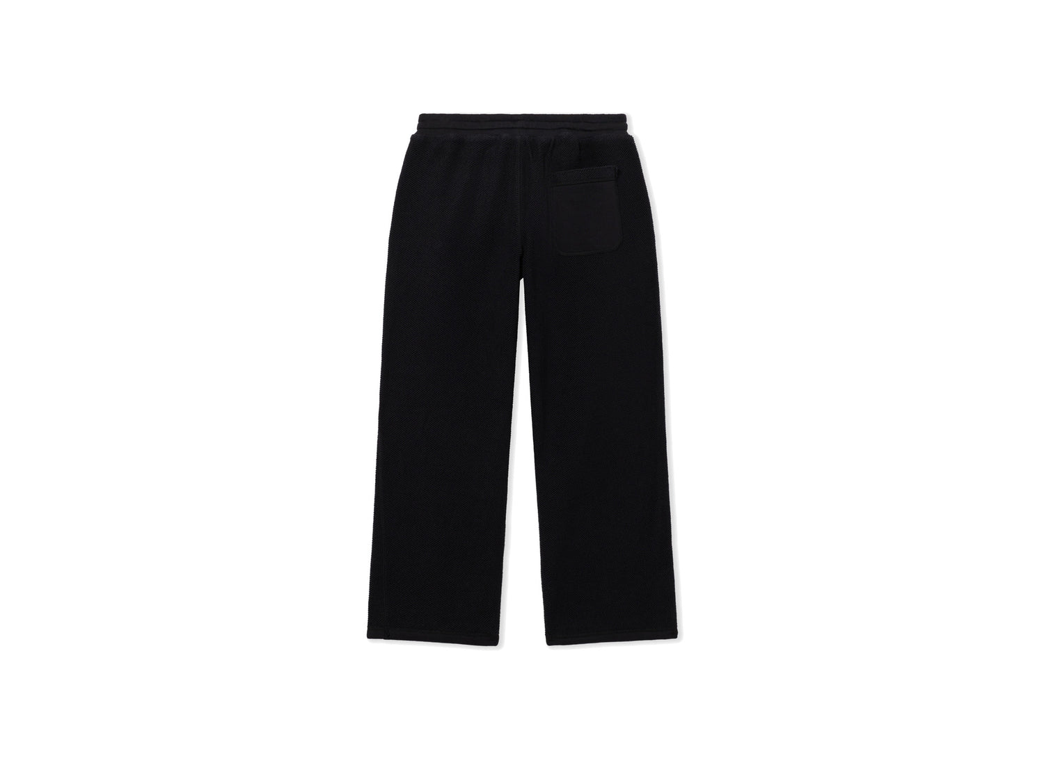 L/AB c/o Off-White Reverse Fleece Sweatpants in Black back