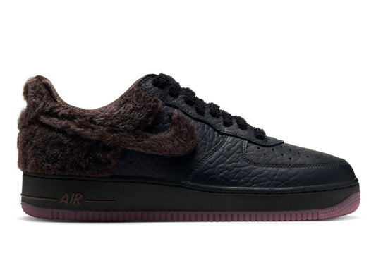 Nike Air Force 1 Low Retro Halloween IV4884-200 in Baroque Brown and Black — right profile