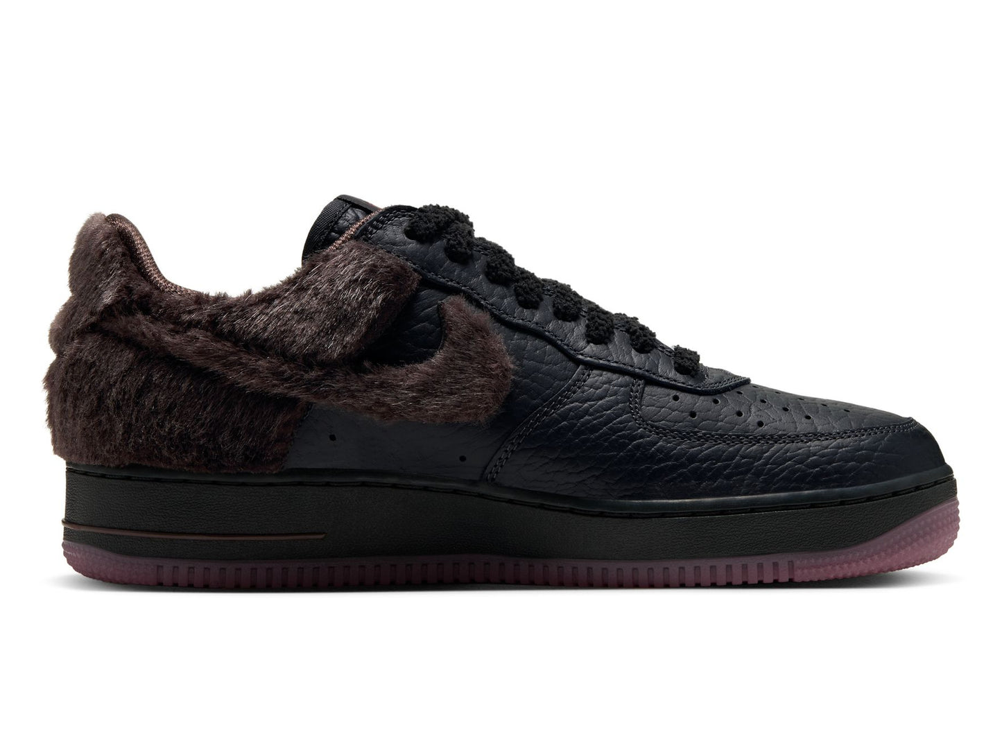 Nike Air Force 1 Low Retro Halloween IV4884-200 in Baroque Brown and Black — alternate right profile