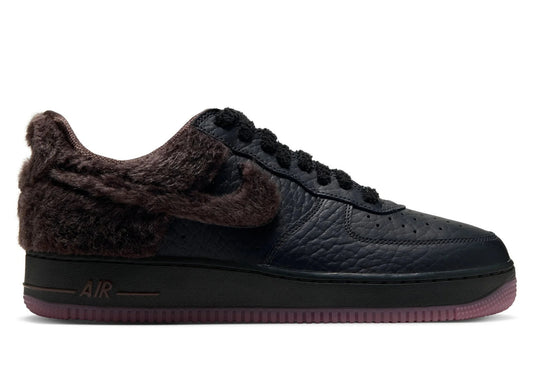 Nike Air Force 1 Low Retro Halloween IV4884-200 in Baroque Brown and Black — right profile