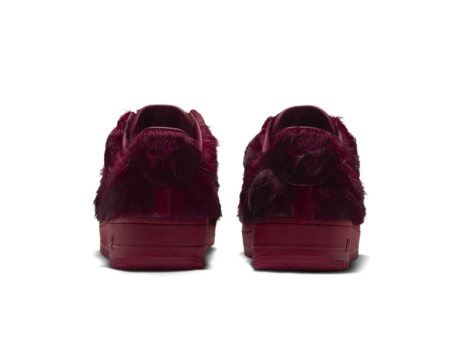 Nike Air Force 1 Low QS IR1940-600 in Team Red — rear pair