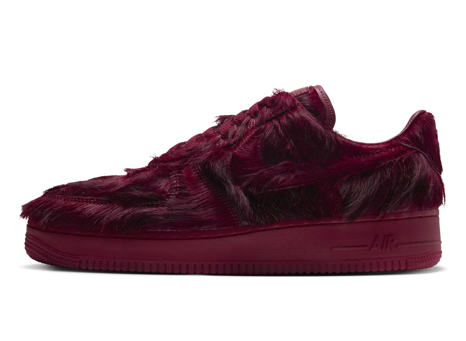 Nike Air Force 1 Low QS IR1940-600 in Team Red — left profile