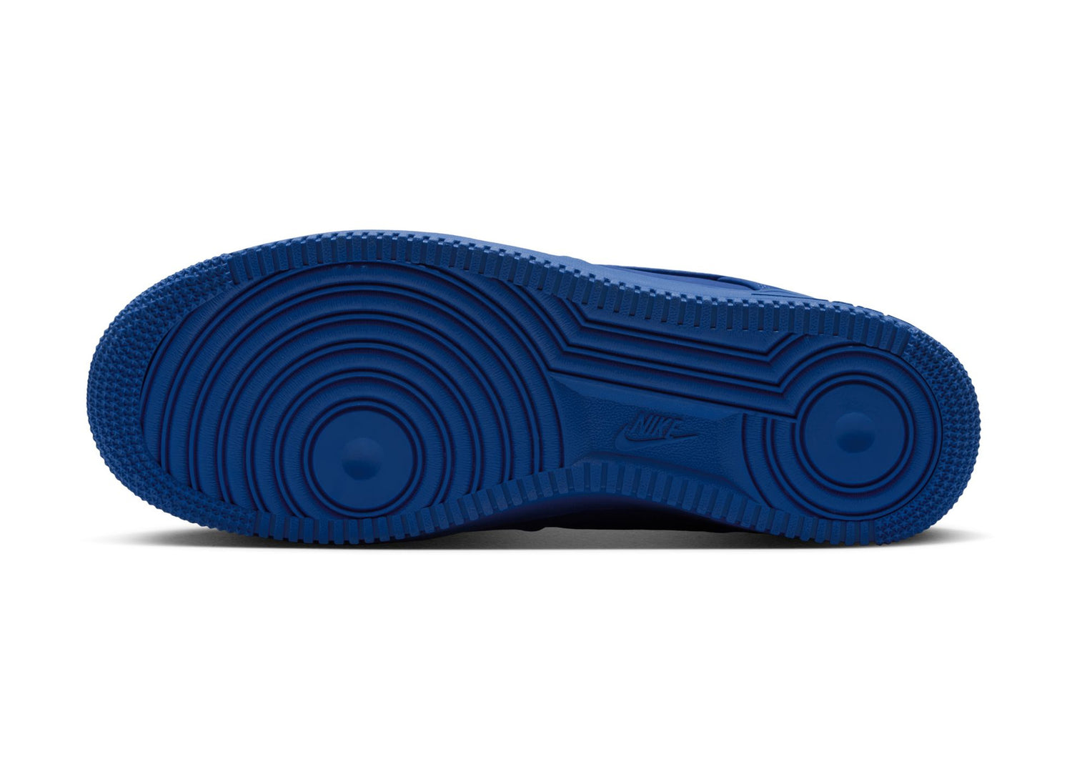 Nike Air Force 1 University of Kentucky in Game Royal — outsole view