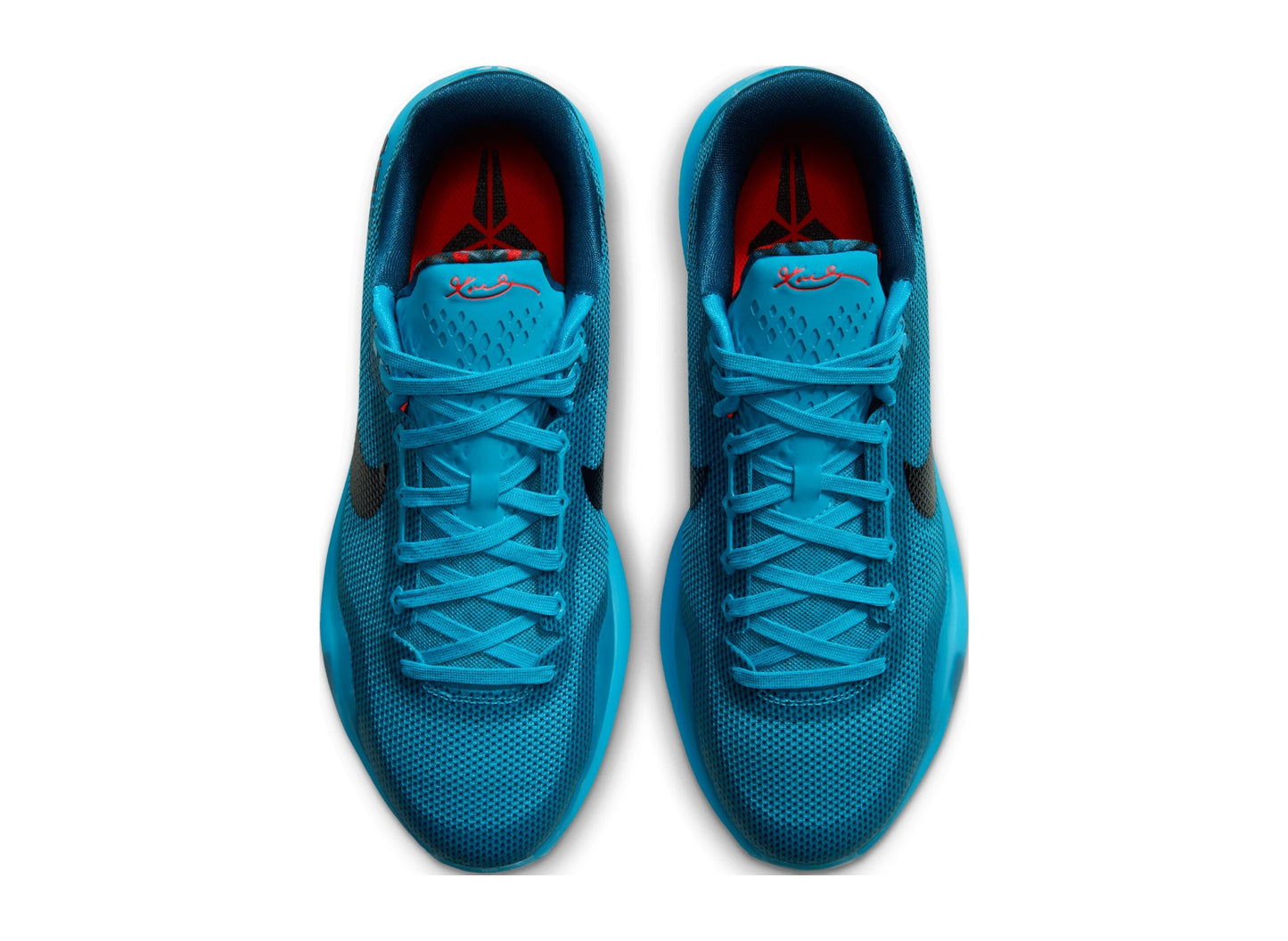 Nike Kobe 10 Protro Blue Lagoon top view
