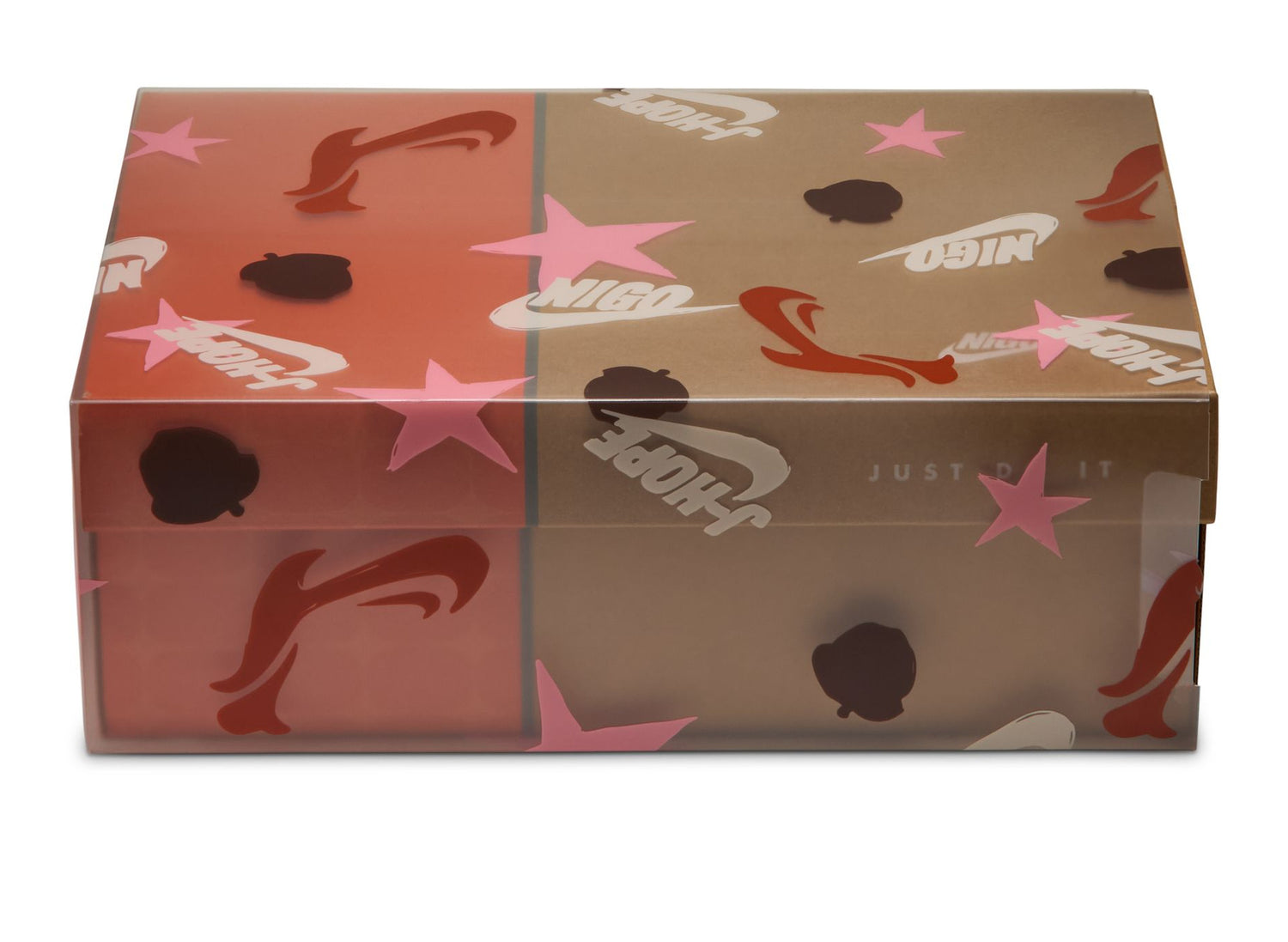 Nike x NIGO x J-Hope Air Force 1 '01 IO8766-800 in Burnt Sunrise — closed box