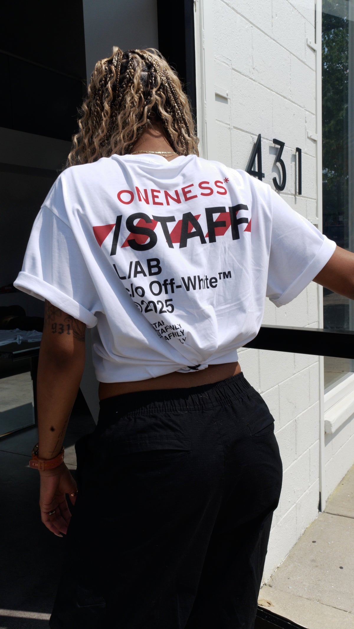 STAFF TEE — REVERSE