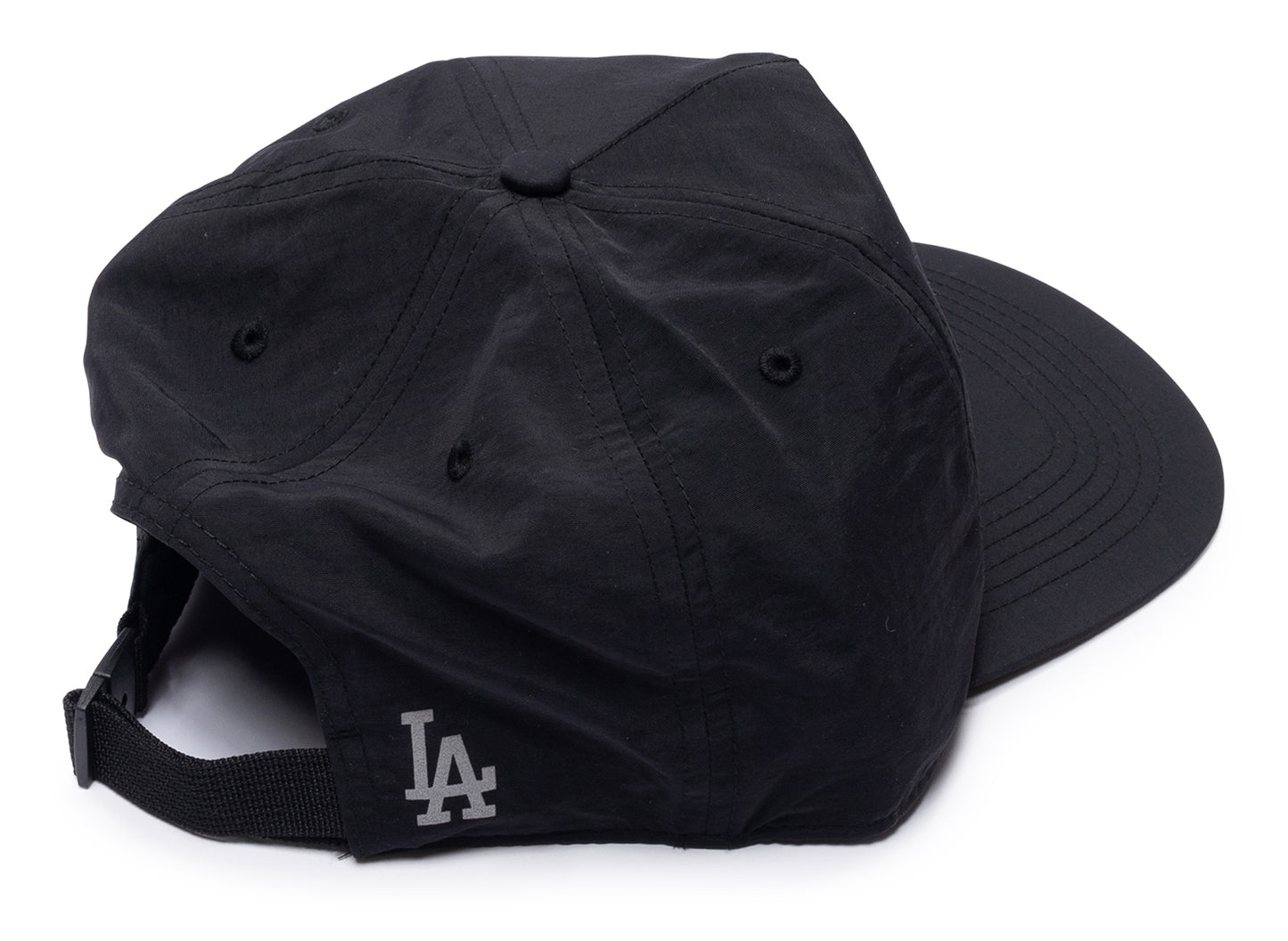 47 Brand MLB Black Los Angeles Dodgers Snapback Hat — view 2