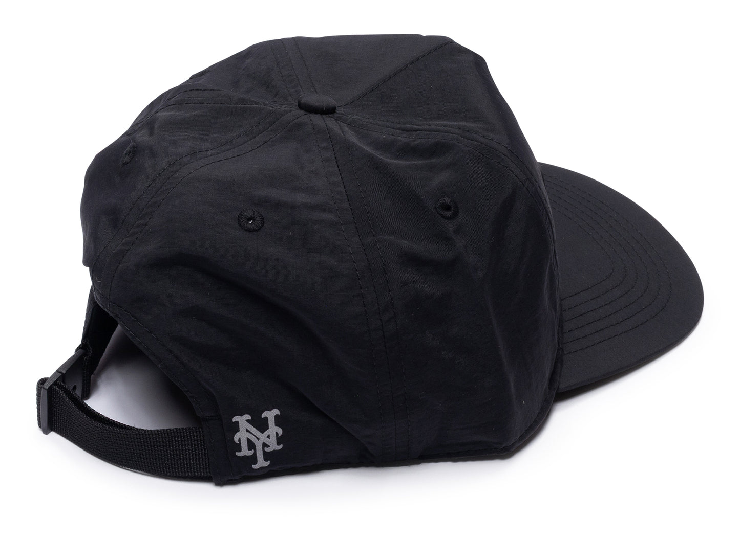 47 Brand MLB Black New York Mets Snapback Hat — view 2