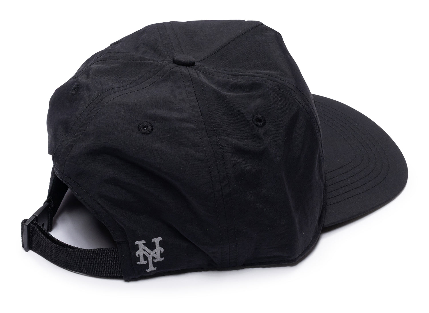 47 Brand MLB Black New York Mets Snapback Hat — view 2