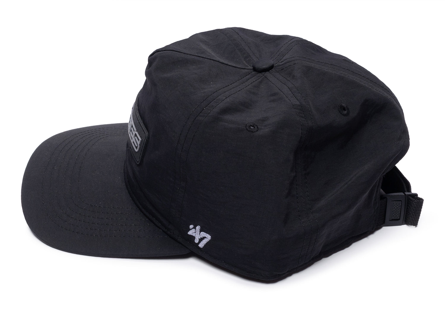 47 Brand MLB Black New York Mets Snapback Hat — view 3