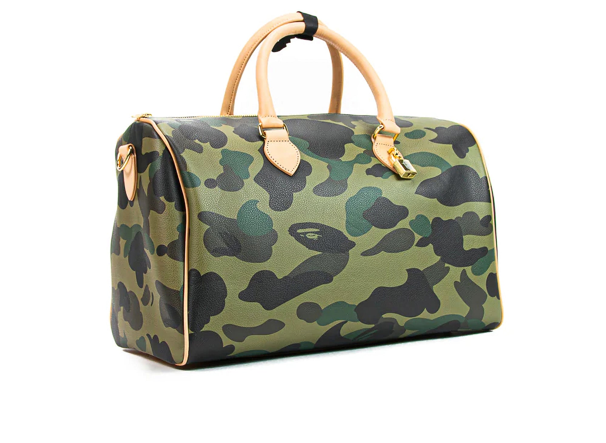A Bathing Ape 1st Camo Boston Bag in Green | Oneness – Oneness