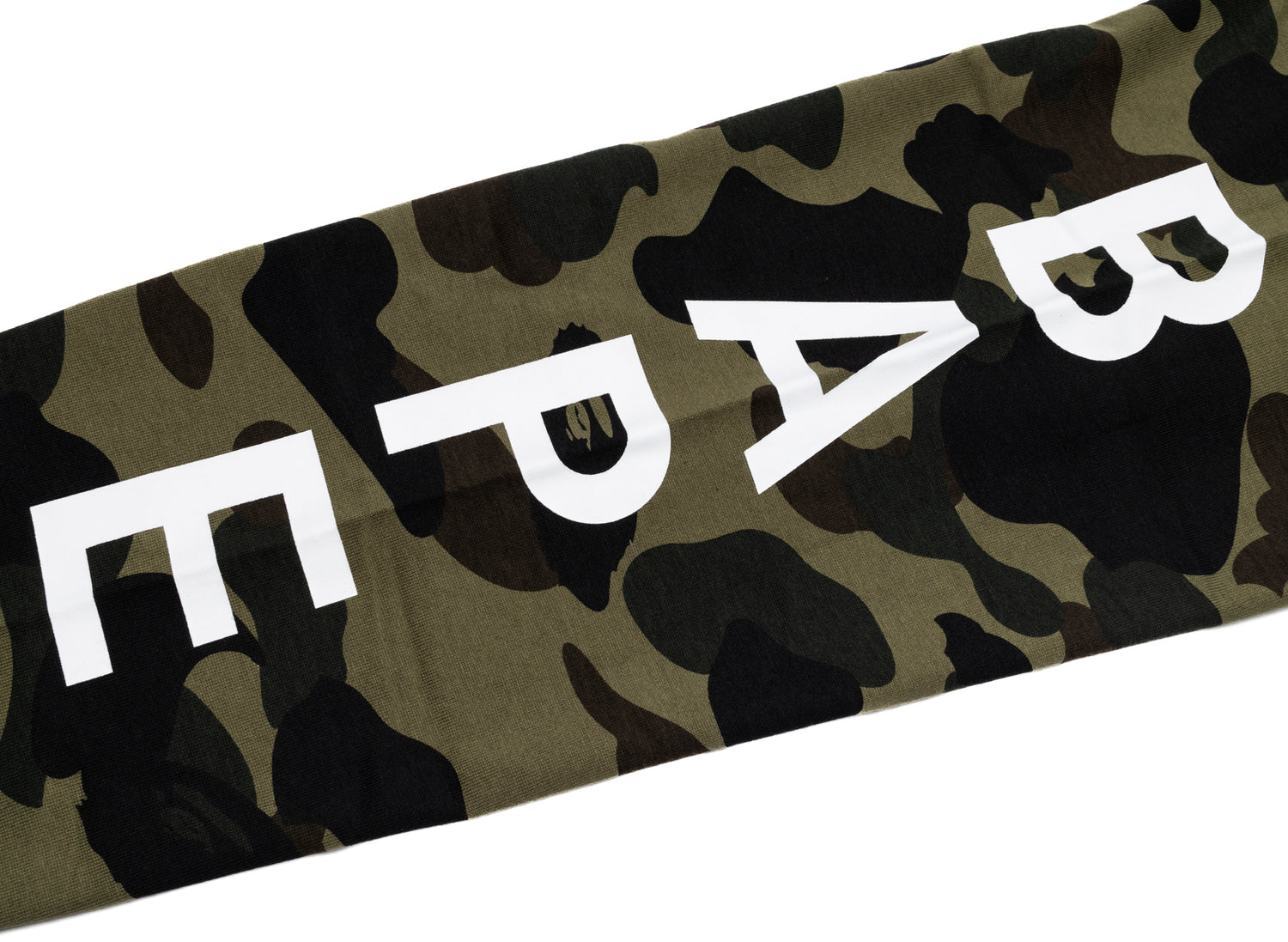 A Bathing Ape 1st Camo L/S Tee in Green - view 2