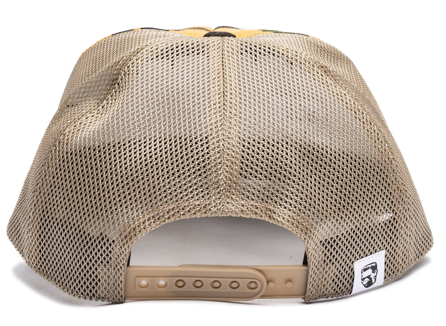 A Bathing Ape 1st Camo Shark Mesh Cap in Yellow - view 2