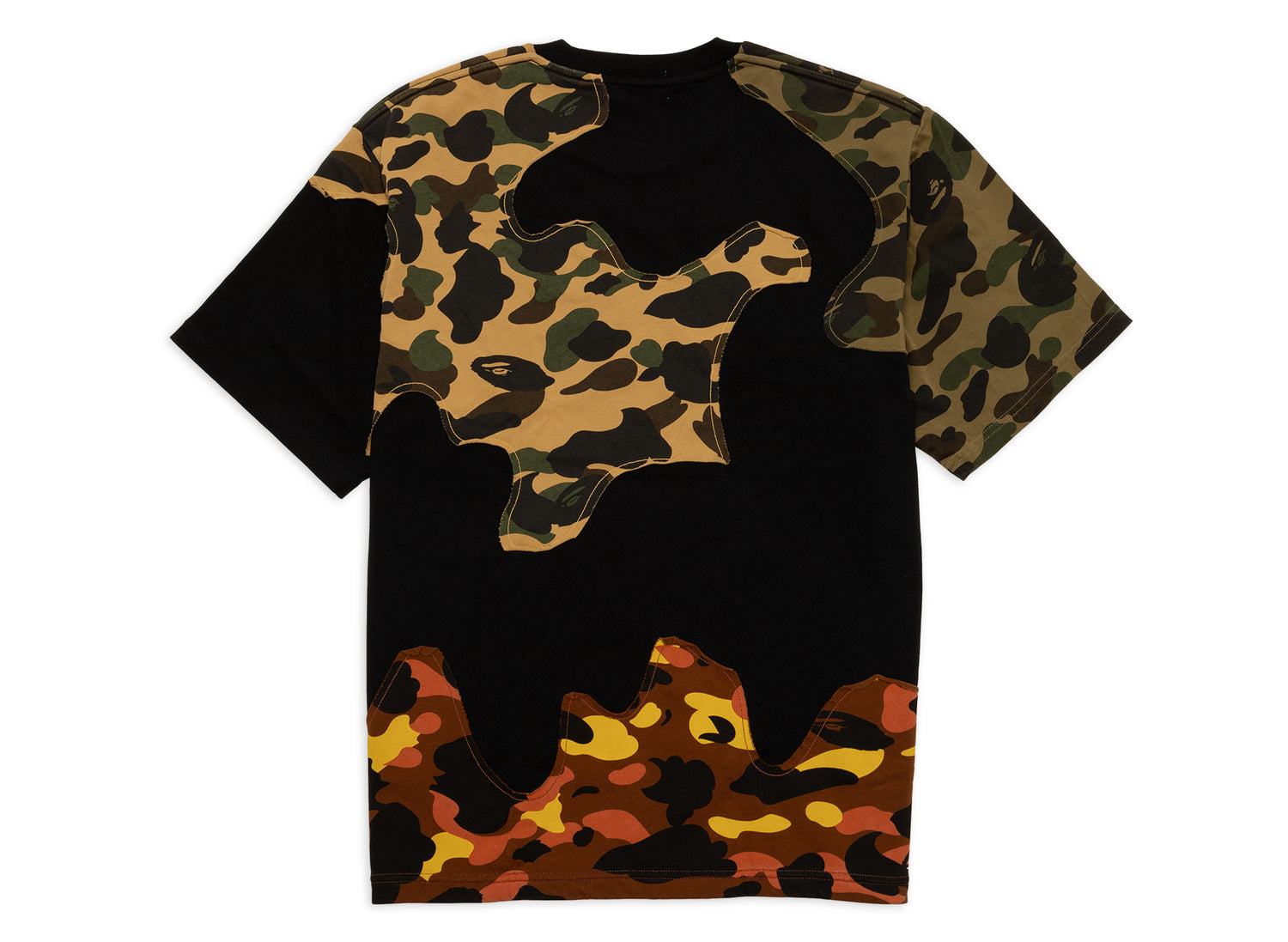 A Bathing Ape 1st Camo Upcycled Logo Relaxed Fit Tee - view 4