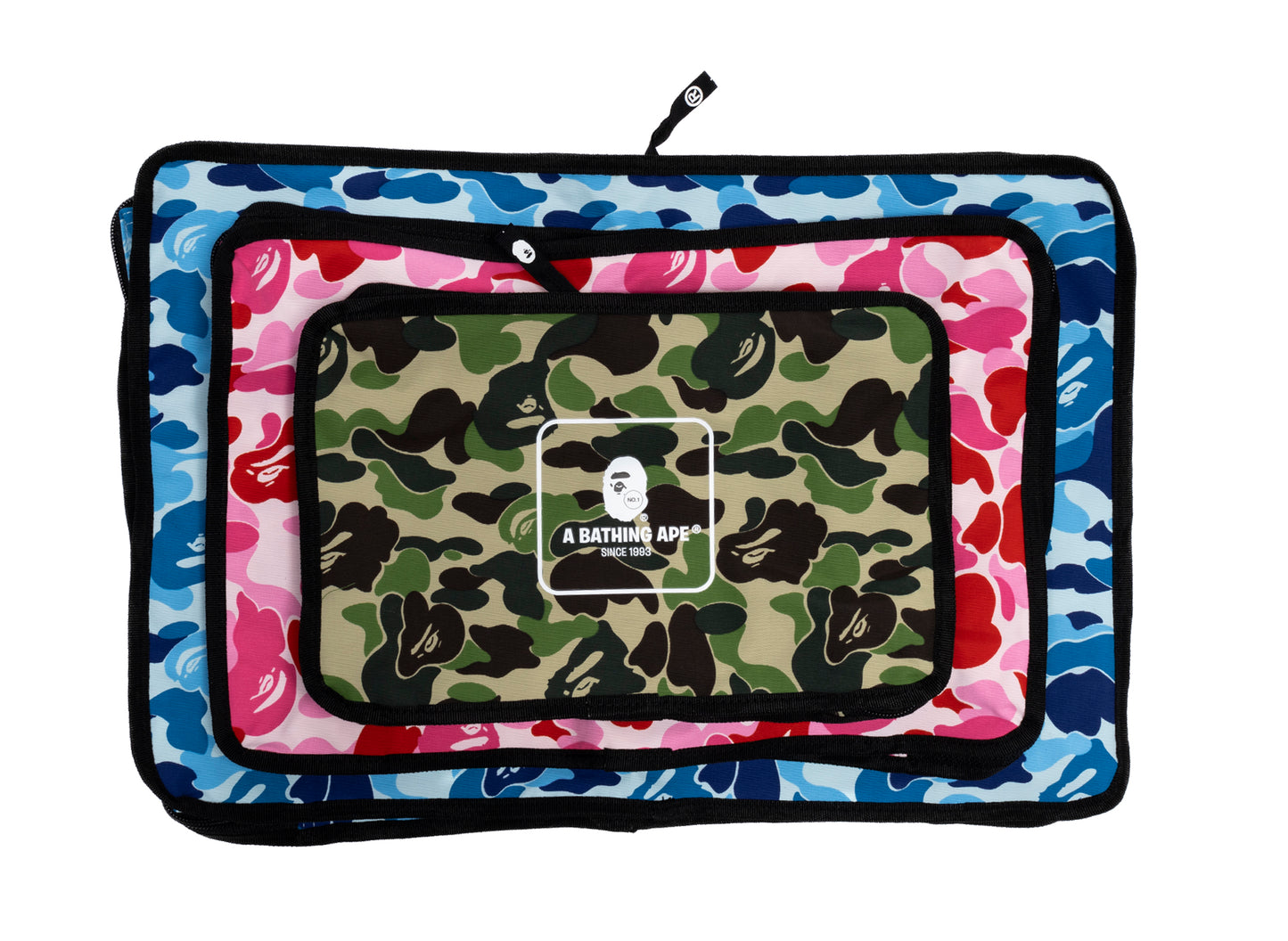 小物入れ A Bathing Ape ABC CAMO TRAVEL MULTI TRAY A Bathing Ape ABC Camo Travel Pouch 3 Pack – Oneness Boutique