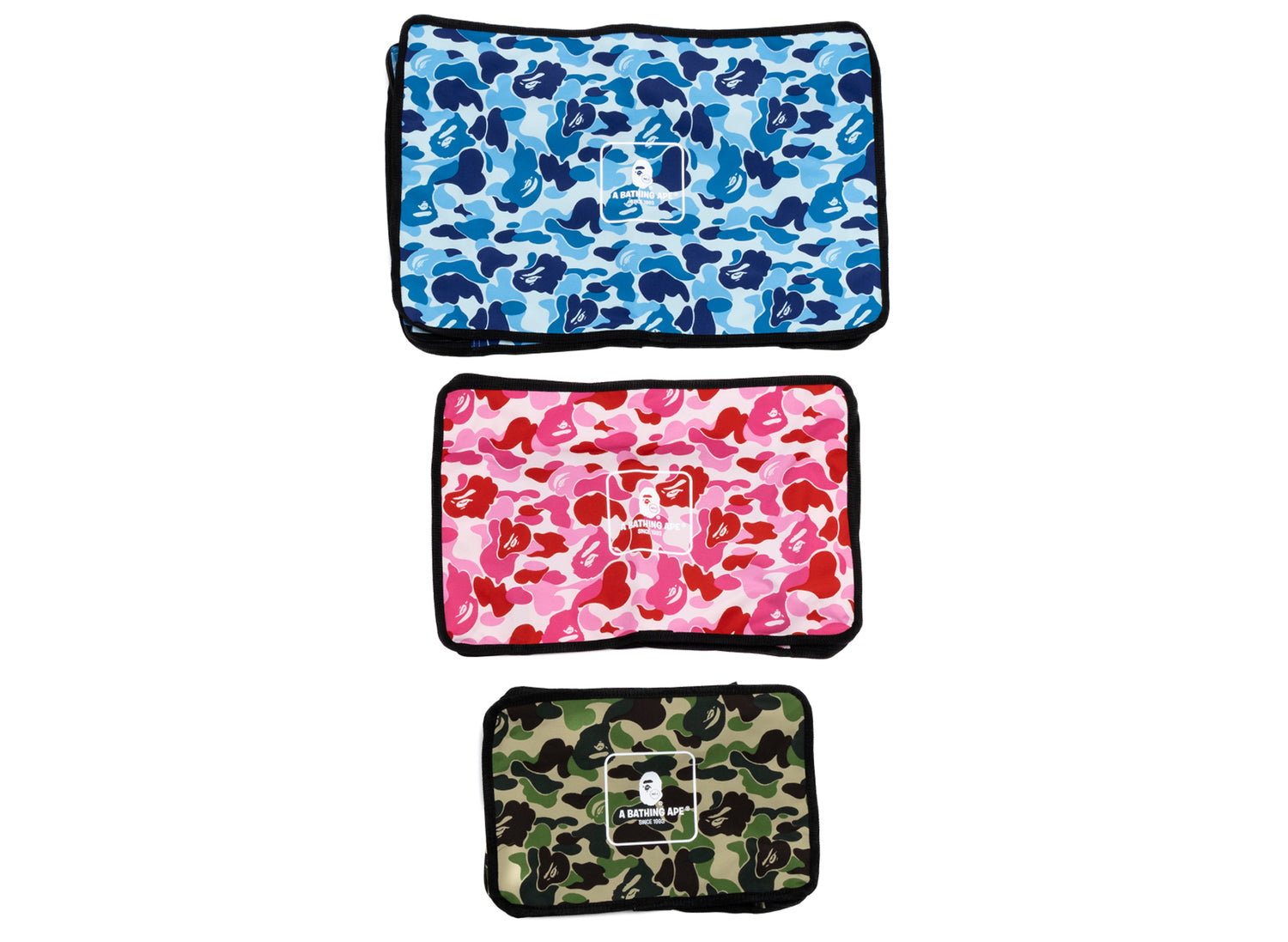 AAPE BY A BATHING APE トラベルポーチセット A Bathing Ape ABC Camo Travel Pouch 3 Pack – Oneness Boutique