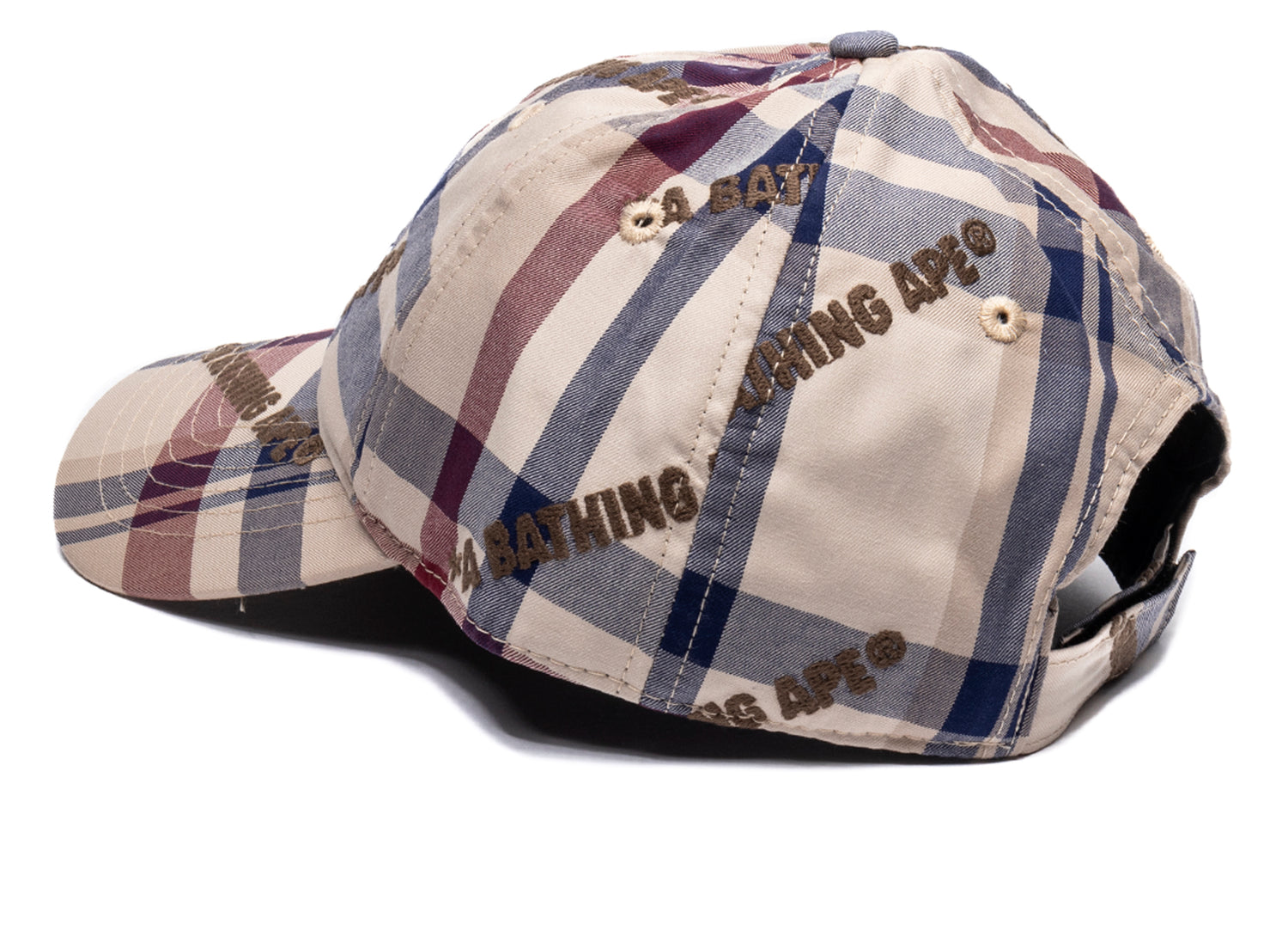 A Bathing Ape BAPE Check Cap - view 2