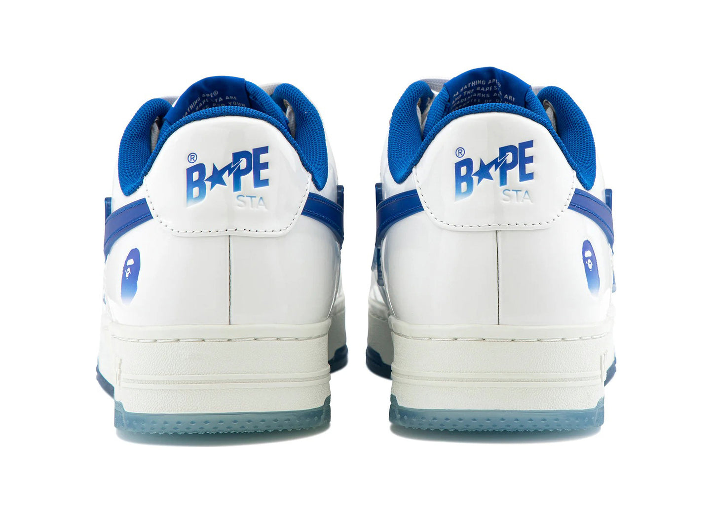 A Bathing Ape Bape Sta #4 M2 in Blue — view 3