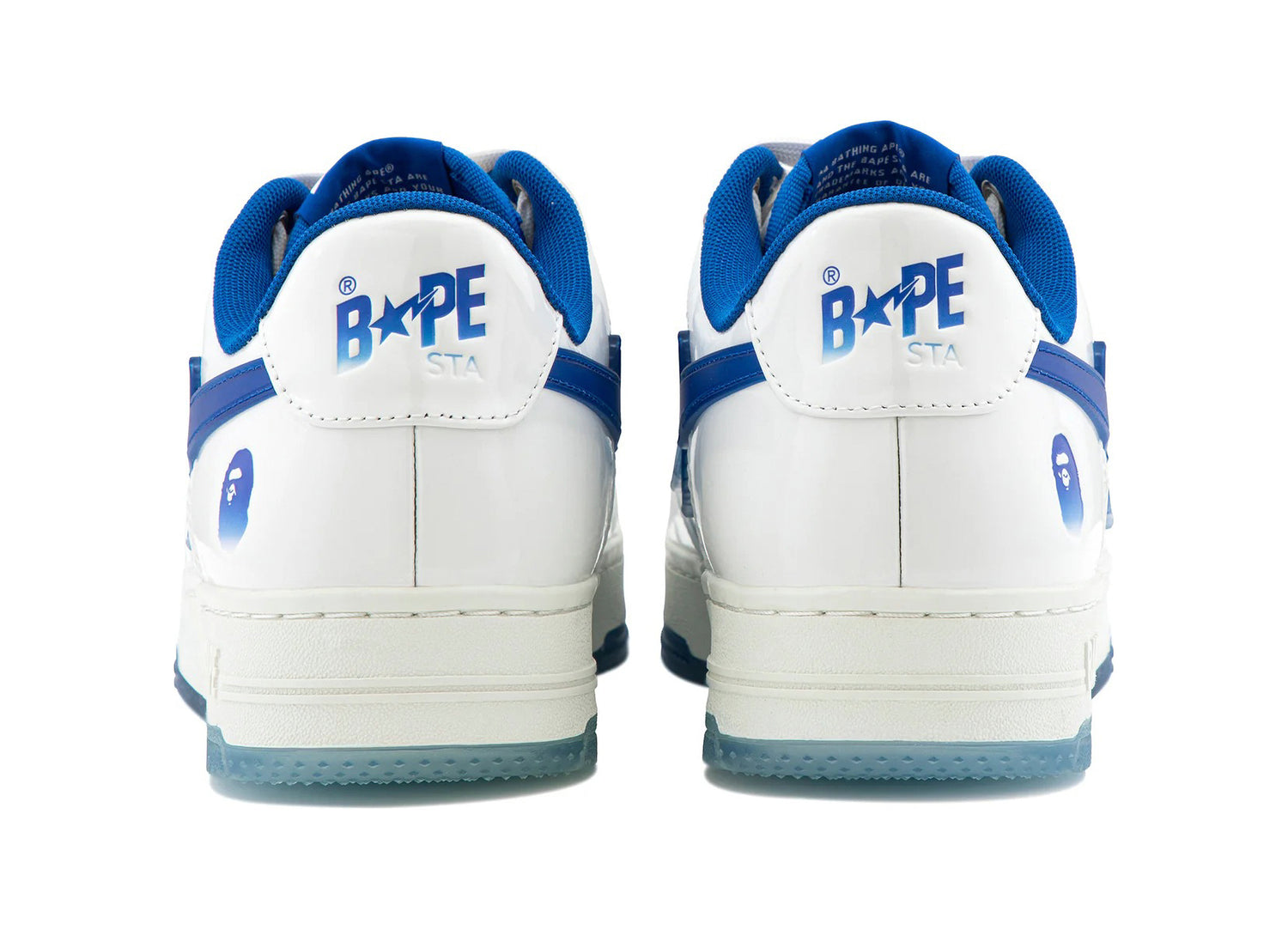 A Bathing Ape Bape Sta #4 M2 in Blue — view 3